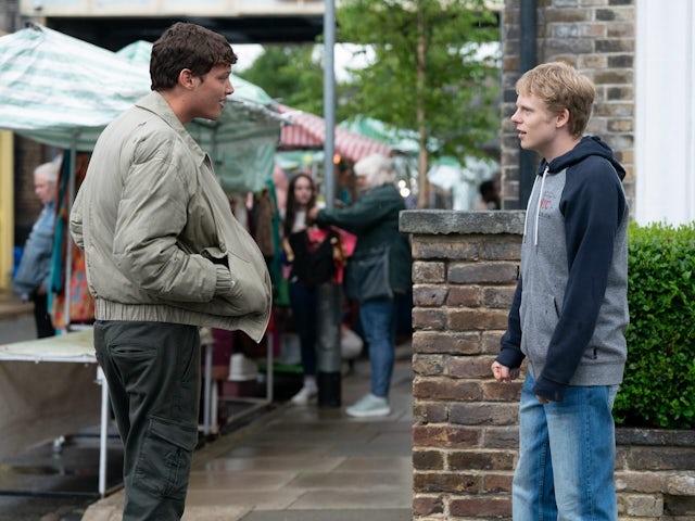 Freddie and Bobby on EastEnders on September 12, 2024