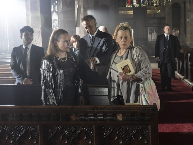 Billy's funeral on Coronation Street on October 2, 2024