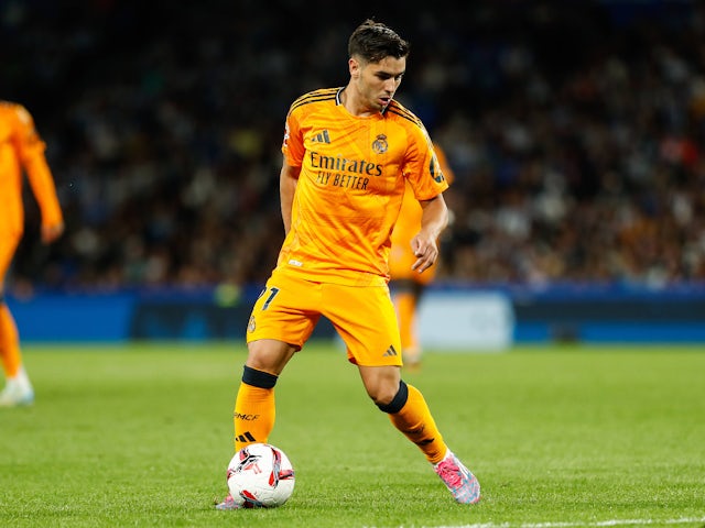 Real Madrid's Brahim Diaz on September 14, 2024