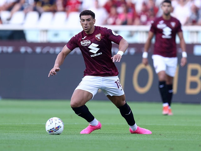 Che Adams in action for Torino on August 25, 2024