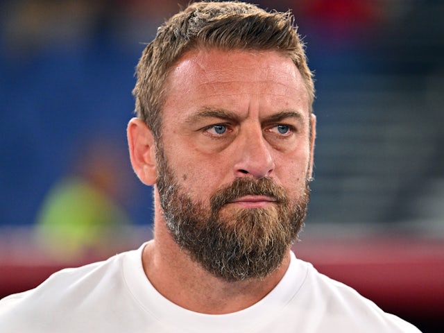 Roma coach Daniele De Rossi in August 2024