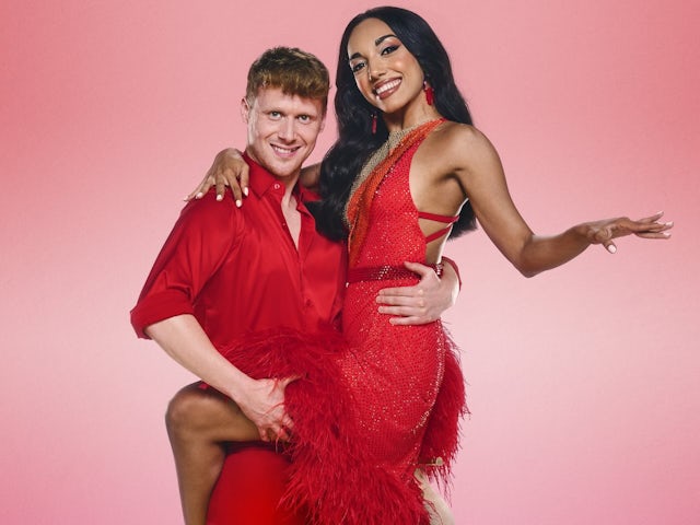 Jamie Borthwick and Michelle Tsiakkas for Strictly Come Dancing 2024