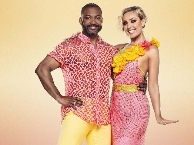 JB Gill and Amy Dowden for Strictly Come Dancing 2024