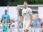 Augsburg defender Keven Schlotterbeck during his side's friendly against SSV Ulm on September 5, 2024