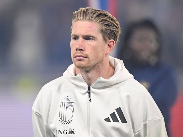 Belgium's Kevin De Bruyne, pictured on September 9, 2024