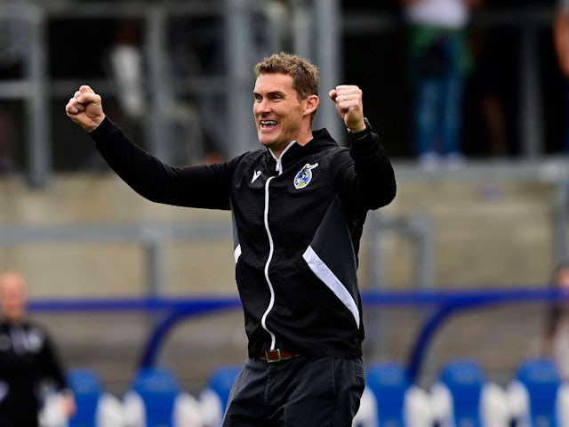 Bristol Rovers manager Matt Taylor on August 31, 2024