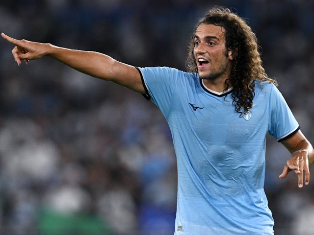 Lazio's Matteo Guendouzi on August 18, 2024