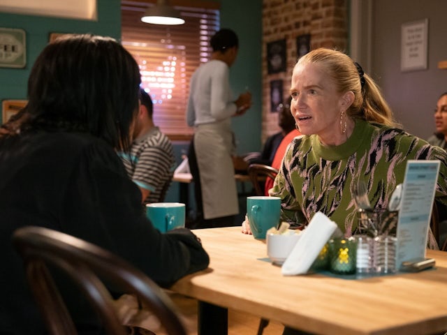 Bianca and Kat on EastEnders on September 24, 2024