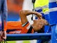 Injury blow: Man City defender stretchered off in tears on international duty