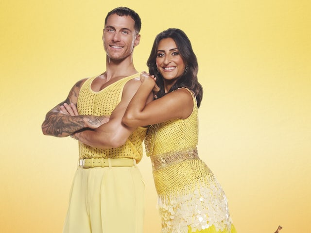 Dr Punam Krishan and Gorka Marquez for Strictly Come Dancing 2024