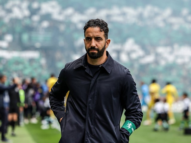 Rubén Amorim, coach of Sporting Lisbon in May 2024