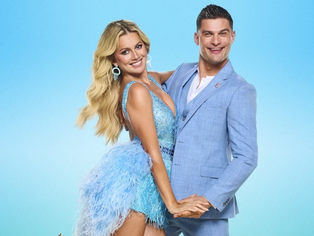 Tasha Ghouri and Aljaz Skorjanec for Strictly Come Dancing 2024