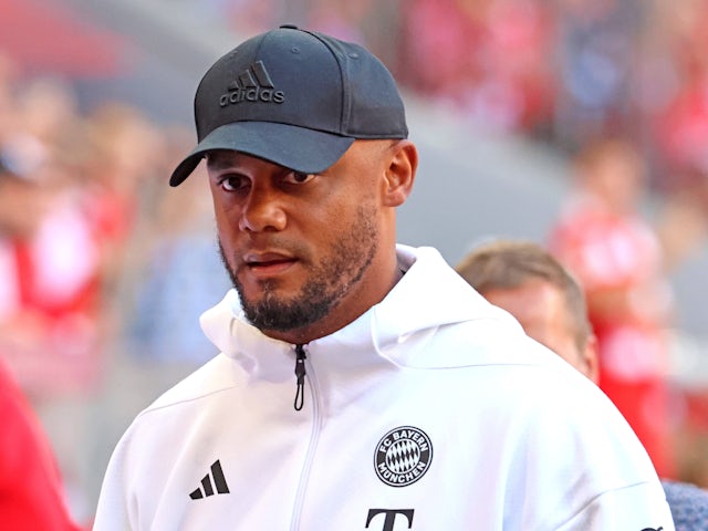 Bayern Munich head coach Vincent Kompany in September 2024