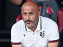 Bologna coach Vincenzo Italiano on August 31, 2024