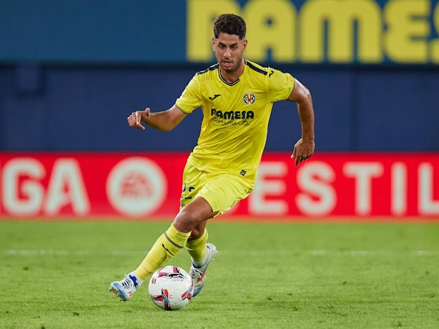 Villarreal striker Ayoze Perez on August 26, 2024