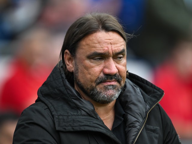 Daniel Farke Manager of Leeds United on September 21, 2024