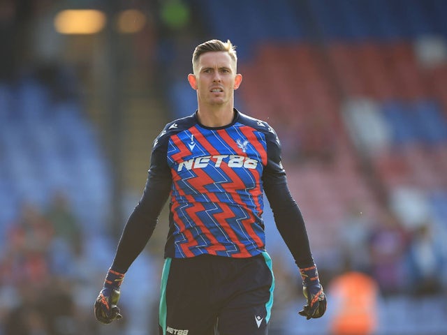 Crystal Palace goalkeeper Dean Henderson on September 21, 2024