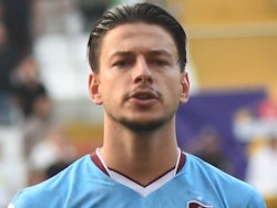 Enis Destan of Trabzonspor during his side's Turkish Super League match against Eyupspor on September 1, 2024 