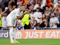 Kylian Mbappe (Real Madrid) celebrates after scoring his team's first goal during the UEFA Champions League 2024/25 League Phase on September 17, 2024