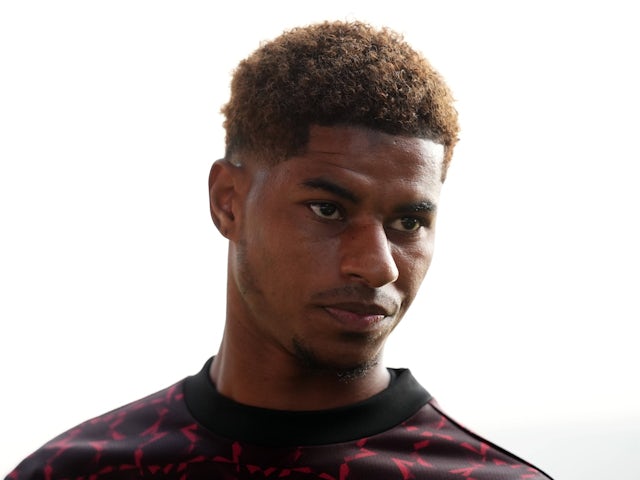 Manchester United forward Marcus Rashford on September 21, 2024