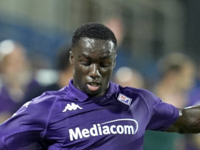 Fiorentina defender Michael Kayode in August 2024.