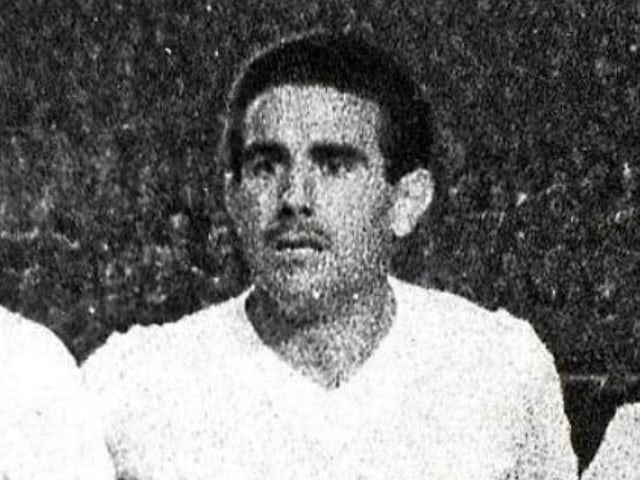 Real Madrid's Rafael Lesmes in 1959.