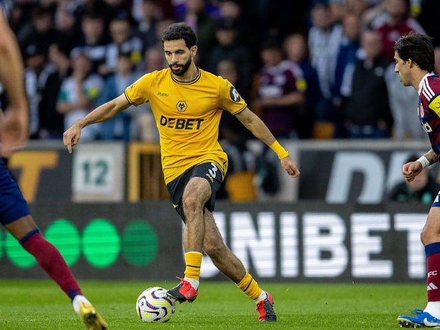 Wolverhampton Wanderers defender Rayan Ait-Nouri in September 2024.