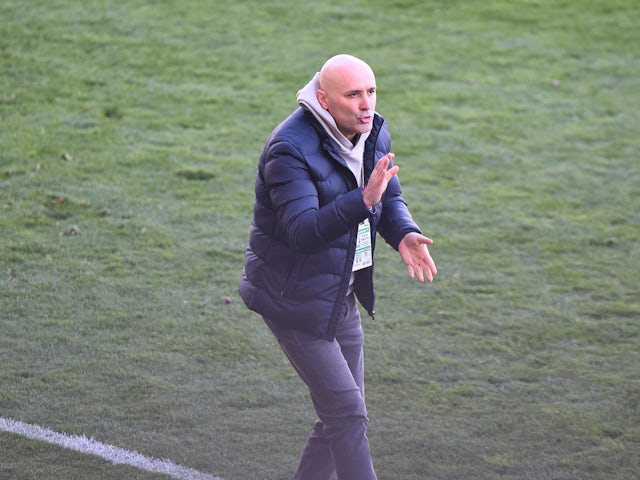 Kasimpasa head coach Sami Ugurlu in March 2024.