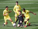 Lionel Messi in action for Barcelona against Villarreal on April 24, 2021