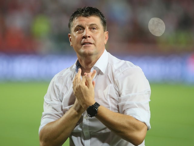 Red Star Belgrade head coach Vladan Milojevic on August 28, 2024