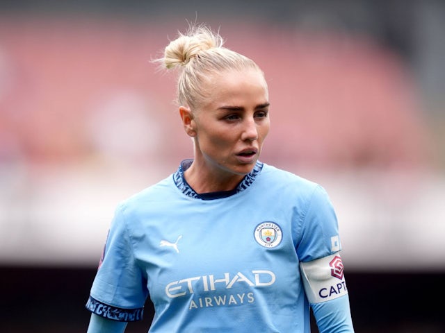 Manchester City Women's Alex Greenwood on September 22, 2024