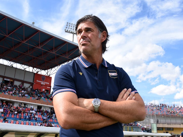 Sampdoria coach Andrea Sottil on September 21, 2024