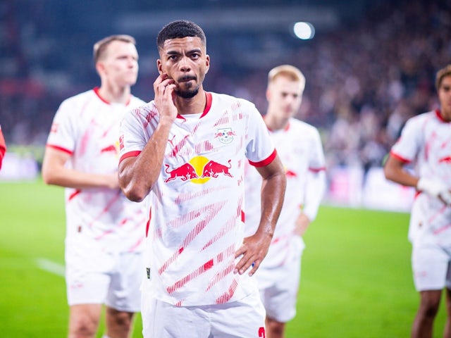 Benjamin Henrichs of RB Leipzig after his side's draw with St Pauli on September 22, 2024