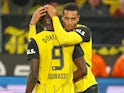 Felix Nmecha and Serhou Guirassy of Borussia Dortmund on September 27, 2024