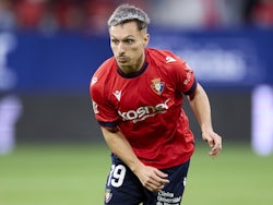 Osasuna's Bryan Zaragoza on September 21, 2024