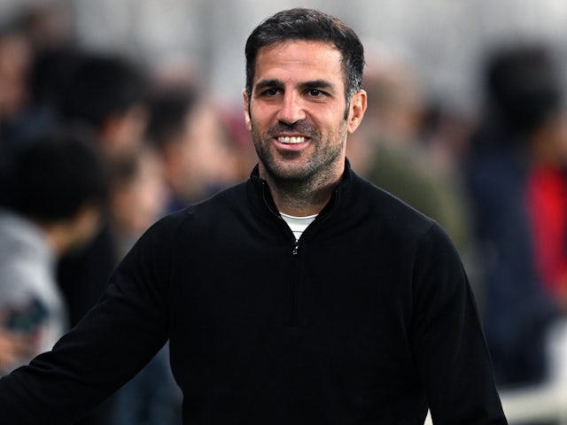 Como manager Cesc Fabregas on September 24, 2024