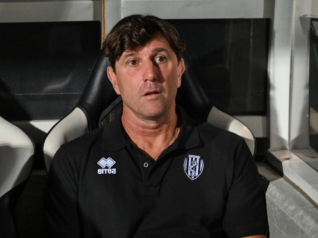 Cesena coach Michele Mignani on September 1 2024