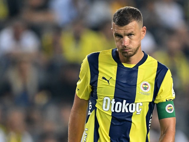 Edin Dzeko of Fenerbahce on September 21, 2024