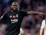 Jean Onana of Besiktas during his side's Europa League match against Ajax, on September 26, 2024