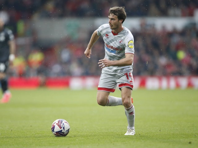 Jeremy Kelly of Crawley Town vs Wrexham in League One on September 21, 2024