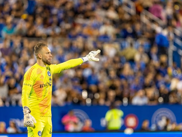 CF Montreal goalkeeper Jonathan Siois, pictured on August 24, 2024