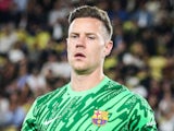 Barcelona goalkeeper Marc-Andre ter Stegen on September 19, 2024