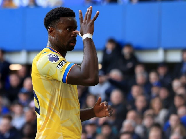 Marc Guehi of Crystal Palace celebrates on September 28, 2024