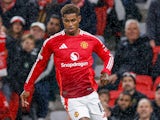 Manchester United's Marcus Rashford on September 25, 2024