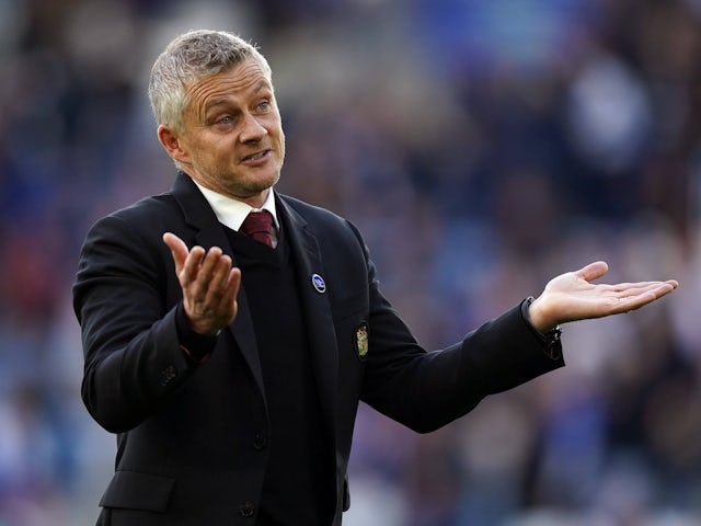 Former Manchester United manager Ole Gunnar Soilskjaer on October 16, 2021