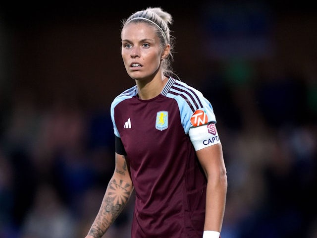 Aston Villa Women's Rachel Daly on September 20, 2024