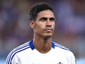 Raphael Varane in action for Como on August 11, 2024