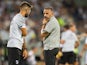 Vitoria de Guimaraes head coach Rui Borges (R) pictured on August 15, 2024