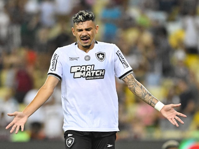 Tiquinho Soares of Botafogo pictured on September 21, 2024