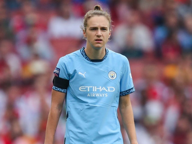 Manchester City Women's Vivianne Miedema on September 22, 2024